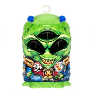 Image de Treasure X Dissection de Mini Alien. Dissèque l’Alien Miniature de 20 cm pour découvrir Plus de 20 Surprises cachées à l’intérieur ! 3 Mini Aliens sont à disséquer et à Collectionner