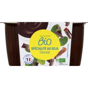 Monoprix Bio Sp&eacute;cialit&eacute; au soja chocolat