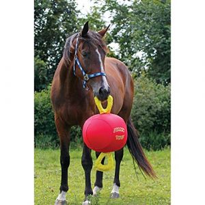 Signature Horsemen's Pride Jouet à Tirer pour Cheval Bleu Taille Unique 35,6 cm