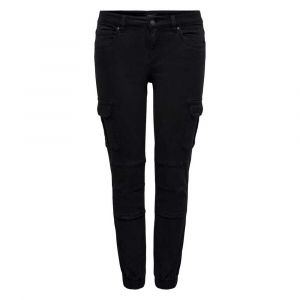 Image de Only Pantalon Cargo Missouri Regular &Agrave; Cheville Life Cargo 34 Black / Wash Black Washed
