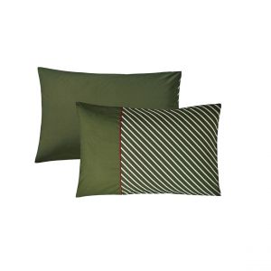 Blanc des vosges Taie oreiller Iconic