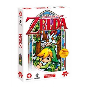 Winning Moves sur INS Puzzle-Aventure avec The Legend of Zelda  The Wind Waker Boomerang (360 pièces, avec Poster des motivs in Taille)