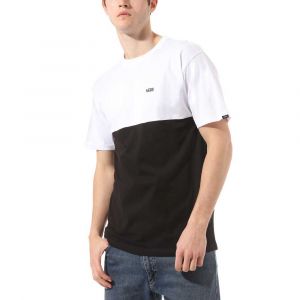 Vans Colorblock Tee T-Shirt, Multicolore (Black-White Y28), Medium Homme