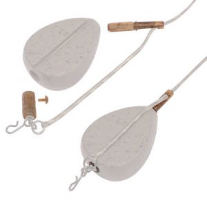 Fox Camo Inline Lead Drop Off Kits Kit x5 pour la Pêche à la Carpe