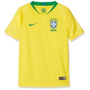 Image de Nike Maillot de football 2018 Brasil CBF Stadium Home pour Enfant plus âgé - Or - Taille XL - Unisex