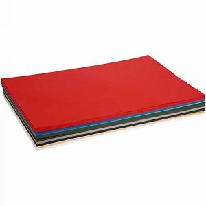 Creotime Papier cartonné Noël - Format A2 - 20 pcs - Couleurs assorties