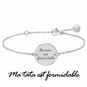 Bracelet Femme Athème - B2815-ARGENT Acier Argent