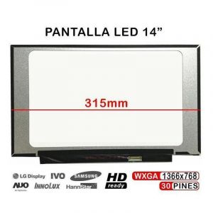 Oem Ecran LED 14" WXGA 315mm pour Laptop B140XTN07.2 NT140WHM-N44 V8.0
