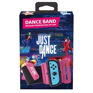 Image de Subsonic Just Dance 2023 officiel - Dance Band - Brassard pour manette JoyCon, Bracelet élastique réglable avec emplacement pour Joy-Cons nintendo Switch