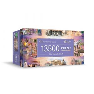 Trefl Puzzle 13500 pièces : Unlimited Fit Technology - Villes au-delà des nuages