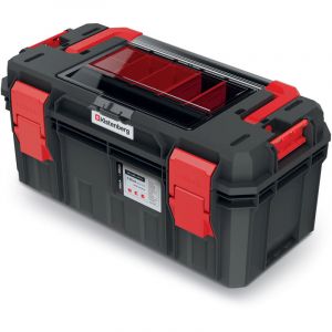 Kistenberg - Boîte à outils avec porte-outils avec compartiments - 55x25x26,4 cm