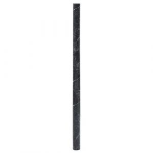 VidaXL Autocollant auto-adhésif pour meuble noir marbré 90x500 cm PVC