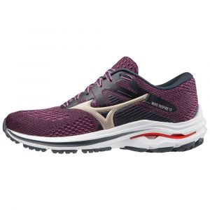 Mizuno Wave Inspire 17 EU 42 India Ink / Platinum Gold / Ignition Red - India Ink / Platinum Gold / Ignition Red - Taille EU 42