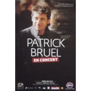 Patrick Bruel 40X60 Cm Affic /Poster