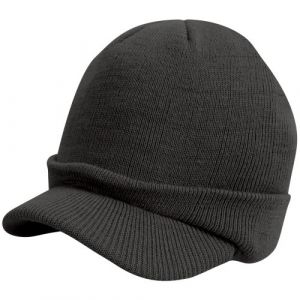 Result Casquette d'hiver Esco Army - Unisexe (Taille unique) (Gris) - UTBC989