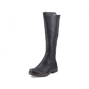 Rieker Femme 78591 Botte Tendance, Schwarz, 37 EU