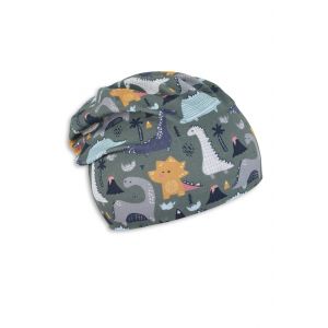 Image de Sterntaler Slouch-Beanie 1612161 Bonnet, dunkelgrün, 49 Baby Boys