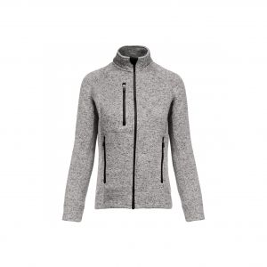 Kariban Veste zippée chinée femme