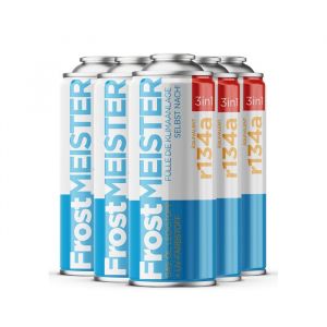 FROSTMEISTER 3en1 400ml - 6x canettes GAZ R134a POUR CLIMATISATION EN LIBRE-SERVICE