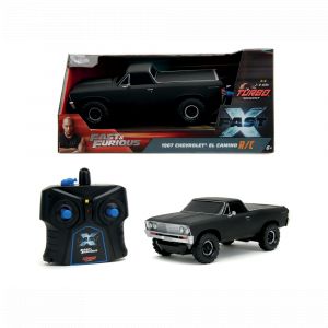 Jada Fast and Furious 10 - RC 1/24 El Camino - Voiture Radio Commandée 17cm - Télécommande - Fonctions Turbo - Dès 6 Ans - 253203087