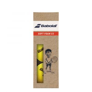 Babolat Balle de tennis avec pression soft foam x3