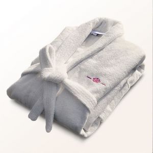 LE TEMPS D'UN BAIN Peignoirs, Blanc cass&eacute;, XL Mixte