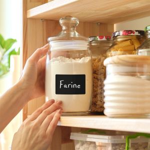 20 stickers ardoise &eacute;tiquettes