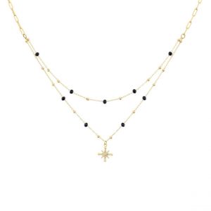 Pierre Lannier Collier Femme Bijoux Australe - BJ22A4231 Acier Doré