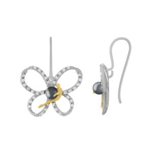 Charles Jourdan Boucles oreilles Nina - AJF170186E Argent