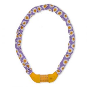 Legami Cadenas avec combinaison numérique - Bike Lock, L 75 cm, résistant à l'eau, idéal pour les amateurs de vélo, anti-vol de vélo, diamètre 1,4 cm, combinaison personnalisable, Daisy