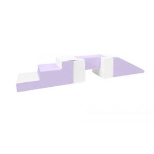 Passerelle 5 blocs blanc lilas