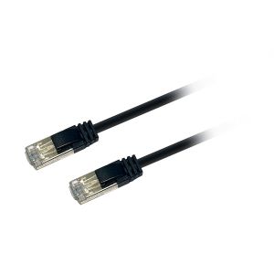 Textorm Câble RJ45 CAT.6 S/FTP - Noir - 10 m