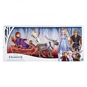 Hasbro Coffret Traîneau et poupées La Reine des Neiges 2