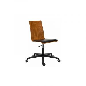 Chaise de bureau JADE bois teinté