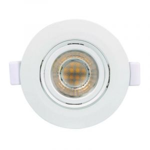 Dhome Spot LED encastré - Liqui - Orientable - 5 W - 430 lm - 3000 K - 38° - IP44