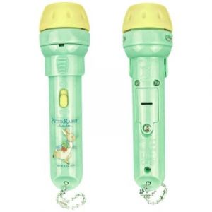 Trousselier Lampe de Poche Pierre Lapin Projecteur Histoire Enfant - Lampe Torche a Histoire Enfant Peter Rabbit - Jouet Dès 3 Ans - 3 Disques à Image et Piles Inclus