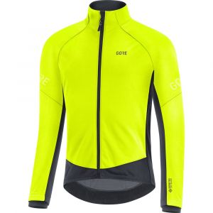 Gore Wear Veste C3 GORE-TEX INFINIUM Thermo Jackets Homme, jaune fluo/noir, FR (Taille Fabricant : XL)