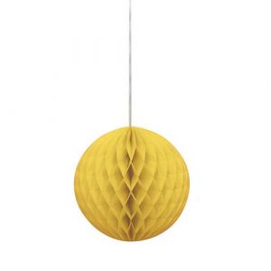 Unique Party Lanterne en papier (25 cm) (Jaune) - UTSG5382