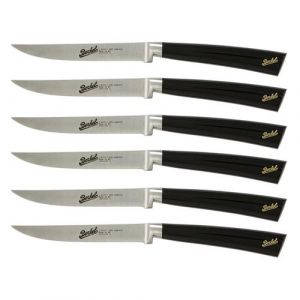 Berkel Jeu de 6 Couteaux à Steak Elegance Noir