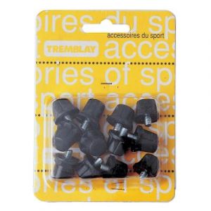 Visiodirect Blister de 8 Crampons nylon 8 x 13 mm + 4 x 16 mm