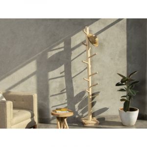 Porte manteaux en bois de teck Coloris : Naturel LIPALIA