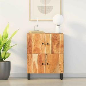 VidaXL Buffet avec 4 portes 60x33x75 cm bois massif d'acacia 352918