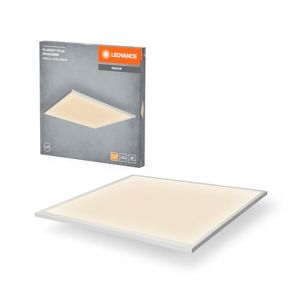 Ledvance Planon Plus ceiling light in white with advanced LED technology, 36 W, square shape (600 x 600 mm), warm white light colour at 3,000 K,