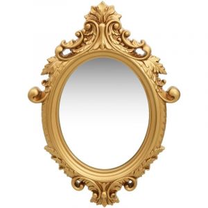 Image de VidaXL Miroir mural style château 56x76 cm Doré