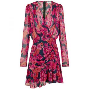 Morgan Robe courte froncée imprimée multico femme - Taille 36