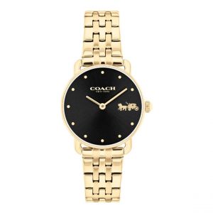 Coach Montre Femme Elliot - 14504302 Bracelet Acier Dor&eacute;