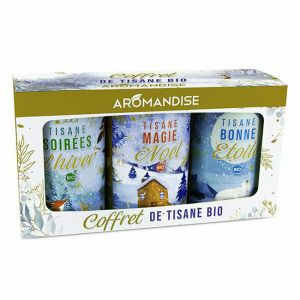 Aromandise Coffret 3 Tisanes Festives bio 260g