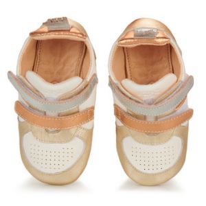Easy Peasy Baskets basses enfant MY PRE BASKET VELCRO Doré - Taille 24