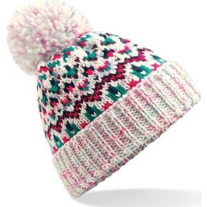 Beechfield Blizzard - Bonnet à pompon - Adulte unisexe (Taille unique) (Sorbet) - UTRW5190