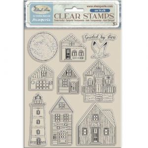 Stamperia WTK218 Tampon acrylique transparent 14 x 18 x 1 cm